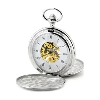 Hodinky Šperky4U Mechanické kapesní hodinky otevírací - cibule - KH0019-ST