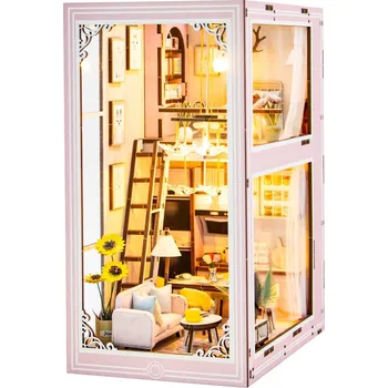 ostatní stavebnice 2Kids Toys 3D skládačka Zarážka na knihy Růžový mezonet