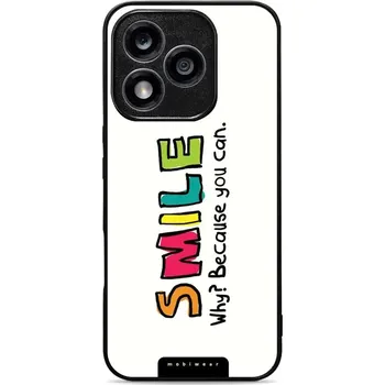 Pouzdro na mobilní telefon Lesklý kryt Mobiwear Glossy - Honor 400 Lite 5G - G073G Smile (Prémiové lesklé pouzdro, obal, kryt Mobiwear Glossy na mobil Honor 400 Lite 5G - G073G Smile, materiál Plast + TPU silikon - krytí po všech stranách, neošoupatelný potisk, tenké provedení,)