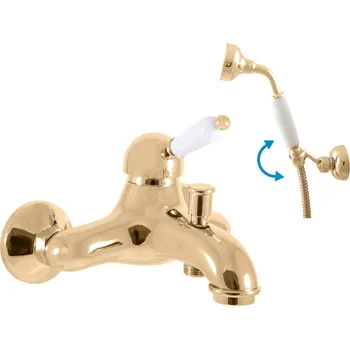 Vodovodní baterie SLEZÁK RAV RAV SLEZÁK Vanová Baterie LABE páková provedení: keramická páka