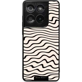 Pouzdro na mobilní telefon Lesklý kryt Mobiwear Glossy - Motorola Edge 60 Fusion - GA62G Vlnky na béžové (Prémiové lesklé pouzdro, obal, kryt Mobiwear Glossy na mobil Motorola Edge 60 Fusion - GA62G Vlnky na béžové, materiál Plast + TPU silikon - krytí po všech stranách,)