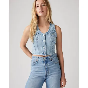 Dámská vesta LEVI'S® BELLA DENIM CORSET STONEWASH L
