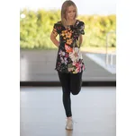 UTOPY Dámské sportovní tričko Flower Garden Velikost: XL