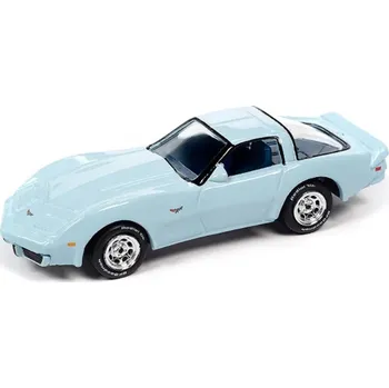 autíčko Chevrolet Corvette 1979 1:64 - Johnny Lightning Chevy Corvette 1979 - kovový model auta