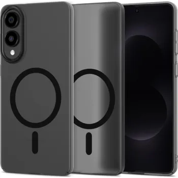 Pouzdro na mobilní telefon Tech-Protect | Tech-Protect MagSlim MagSafe kryt na Samsung Galaxy S25 Edge, černý