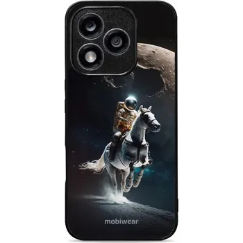 Pouzdro na mobilní telefon Lesklý kryt Mobiwear Glossy - Honor 400 Lite 5G - G004G Astronaut na koni (Prémiové lesklé pouzdro, obal, kryt Mobiwear Glossy na mobil Honor 400 Lite 5G - G004G Astronaut na koni, materiál Plast + TPU silikon - krytí po všech stranách, neošoupatelný)