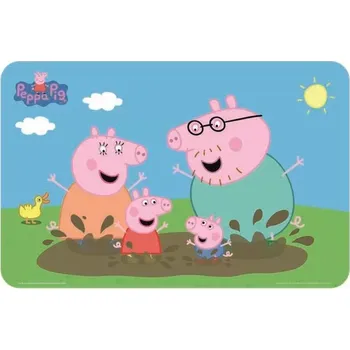 prostírání JÍDELNÍ PODLOŽKA - PROSTÍRÁNÍ PRASÁTKO PEPPA PIG LOUŽE