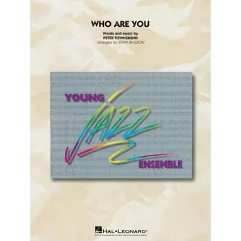 The Who: Who Are You (noty pro školní jazzový orchestr, party, partitura)