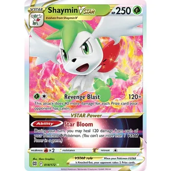 Karetní hra Shaymin VSTAR 014/172 - Brilliant Stars
