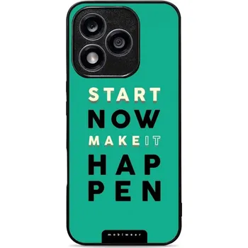 Pouzdro na mobilní telefon Lesklý kryt Mobiwear Glossy - Honor 400 Lite 5G - G079G Make it hapen (Prémiové lesklé pouzdro, obal, kryt Mobiwear Glossy na mobil Honor 400 Lite 5G - G079G Make it hapen, materiál Plast + TPU silikon - krytí po všech stranách, neošoupatelný potisk, tenk