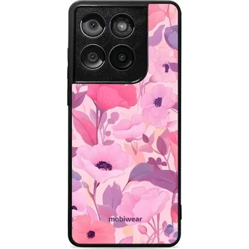 Pouzdro na mobilní telefon Lesklý kryt Mobiwear Glossy - Motorola Edge 60 Fusion - GP74G Růžové květy snů (Prémiové lesklé pouzdro, obal, kryt Mobiwear Glossy na mobil Motorola Edge 60 Fusion - GP74G Růžové květy snů, materiál Plast + TPU silikon - krytí po všech stranách,)