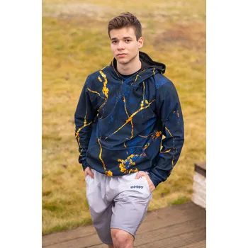 Dámská mikina UTOPY Pánská Dámská sportovní mikina Dark Gold fullprint Velikost: M