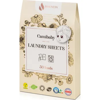 Prací prášek Prací papírky Issencia na 50 praní Camibaby