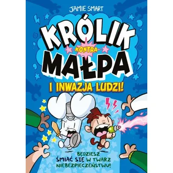 Komiks pro dospělé Królik kontra Małpa i inwazja ludzi. Tom 2 – Jamie Smart (PL)