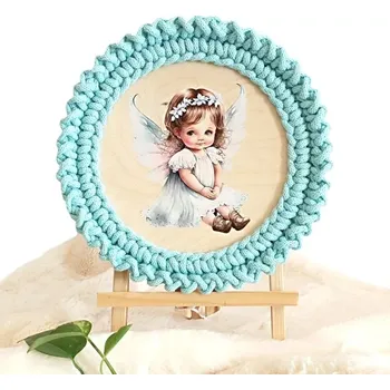 prostírání Andělka ledově modrá (podtácek)