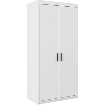 Šatní skříň Šatní skříň ELENA 2D | 89,7 cm | bílá