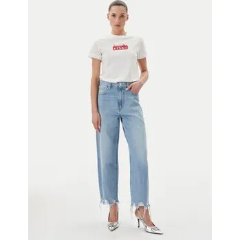 Pánské tričko PINKO T-Shirt Trapani 105050 A2D6 Bílá Regular Fit M