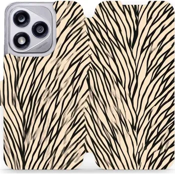 Pouzdro na mobilní telefon Flipové pouzdro Mobiwear - Honor 400 Lite 5G - VA52S V koruně stromu (Knížkové flip pouzdro, obal, kryt na mobil Honor 400 Lite 5G - VA52S V koruně stromu, materiál Umělá kůže + TPU - ochrana 360°, stojánek, silikonová vanička, magnetické zavírání)