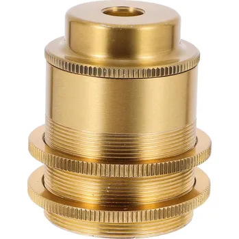 Objímka na žárovku Ozdobný kryt na objímku E14, mosazná