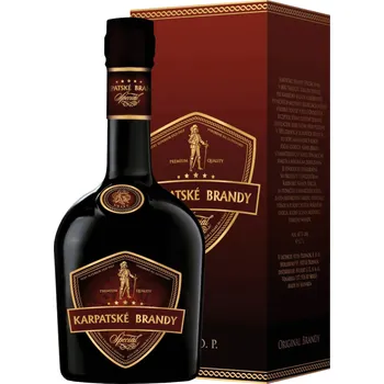 Brandy Karpatské Brandy Speciál v kartonku 40% 0,7l