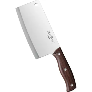 Kuchyňský nůž Multifunkční kuchyňský nůž 29 cm Ostrý šéfkuchařský nůž na maso Lehký nůž s nerezovou čepelí Kuchyňské náčiní pro snadné krájení hnědá