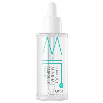 Pleťový peeling Ottie Soak Out AHA BHA ampule 50 ml