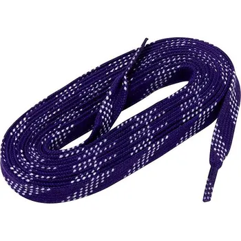 Tkaničky do bot Winnwell Voskované tkaničky fialové, 108", WW24