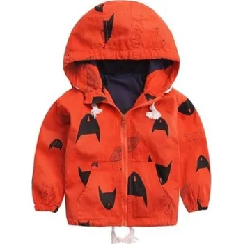 Dívčí bunda Dětská bunda L1938 oranžová 6