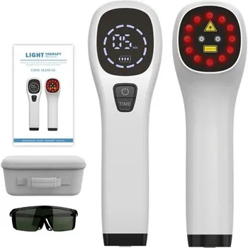 Měřič tělesných funkcí Laserový přístroj s červeným a infračerveným světlem 808 nm a 650 nm pro úlevu od bolesti svalů kloubů i artritidu u lidí a domácích zvířat