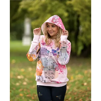 Dámská mikina UTOPY Dámská sportovní mikina Parisienne fullprint Velikost: XS