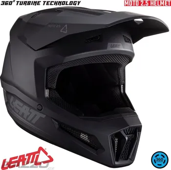 Motodoplněk MX helma Leatt Moto 2.5 V24 Stealth 2026 XS