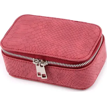 Šperkovnice Malá šperkovnice na zip 8x13x6 cm