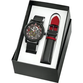 Módní doplněk Set hodinky + řemínek Pierre Lannier model AUTOMATIC 374D438