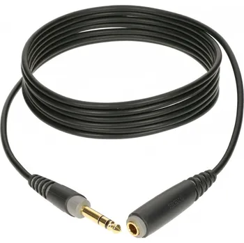 Klotz AM EX20600 6 m Černá Hi-Fi Prodlužovací Audio kabel