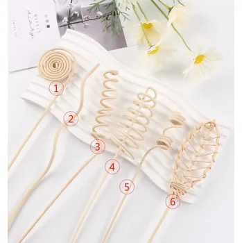 Aroma difuzér Umělé květiny - aroma tyčinky pro vonný difuzér | dekorace, náhradní tyčinky - 6 ks