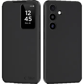 Pouzdro na mobilní telefon Tech-Protect Smart Wallet pro Samsung Galaxy S25 černé