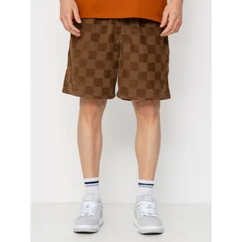 Pánské kraťasy Vans Range Checkbrd Cord Loose (sepia) L, hnědá