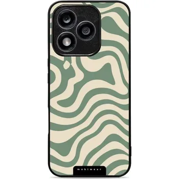 Pouzdro na mobilní telefon Lesklý kryt Mobiwear Glossy - Honor 400 Lite 5G - GA57G Zelené a béžové zkrouceniny (Prémiové lesklé pouzdro, obal, kryt Mobiwear Glossy na mobil Honor 400 Lite 5G - GA57G Zelené a béžové zkrouceniny, materiál Plast + TPU silikon - krytí po všech stranách