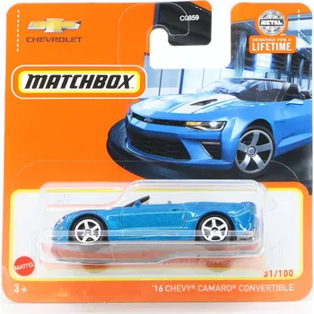 autíčko Chevy Camaro Convertible 1:64 - MATCHBOX Chevy Camaro Convertible - model auta 1/64