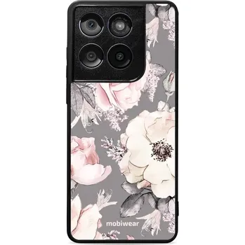 Pouzdro na mobilní telefon Lesklý kryt Mobiwear Glossy - Motorola Edge 60 Fusion - G034G - Květy na šedém pozadí (Prémiové lesklé pouzdro, obal, kryt Mobiwear Glossy na mobil Motorola Edge 60 Fusion - G034G - Květy na šedém pozadí, materiál Plast + TPU silikon - krytí po všech)