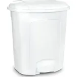 Orion Odpadkový koš - nášlapný, bílý, 50 l