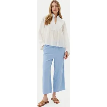 ONLY Kalhoty z materiálu Solvi 15338672 Modrá Cropped Fit L_32