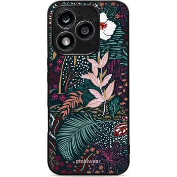 Pouzdro na mobilní telefon Lesklý kryt Mobiwear Glossy - Honor 400 Lite 5G - G043G - Temná flóra (Prémiové lesklé pouzdro, obal, kryt Mobiwear Glossy na mobil Honor 400 Lite 5G - G043G - Temná flóra, materiál Plast + TPU silikon - krytí po všech stranách, neošoupatelný potisk, tenk