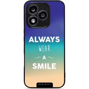 Pouzdro na mobilní telefon Lesklý kryt Mobiwear Glossy - Honor 400 Lite 5G - G074G Wear a smile (Prémiové lesklé pouzdro, obal, kryt Mobiwear Glossy na mobil Honor 400 Lite 5G - G074G Wear a smile, materiál Plast + TPU silikon - krytí po všech stranách, neošoupatelný potisk, tenké)