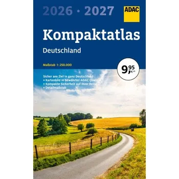 ADAC Kompaktatlas 2026/2027 Deutschland 1:250.000 (DE)