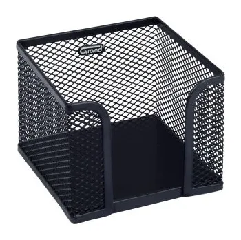 Set školních potřeb Pojemnik na kartki GR043S siatka metalowa czarny (PL)