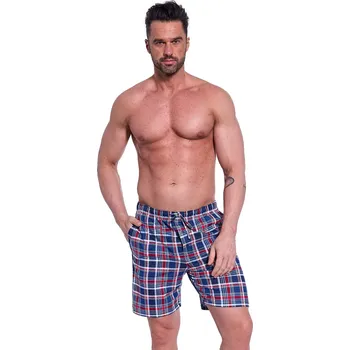 Pánské pyžamo Pyžamové šortky pánské CORNETTE 698/20 tmavě modrá-červená 5XL 0
