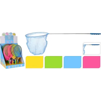 Podběrák Podběrák na rybičky teleskopický mix barev