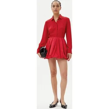 Dámská sukně PINKO Mini sukně Cadric 105183 A2LD Červená Regular Fit 42