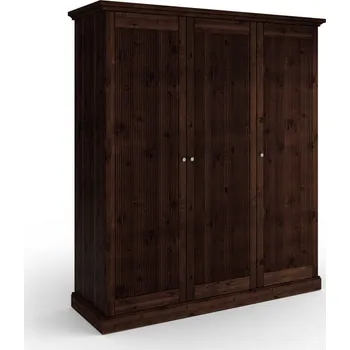 Knihovna Šatní skříň ROSITA 2 z borovicového masivu